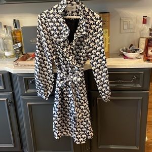 Womens Silk Elizabeth McKay wrap dress size 4